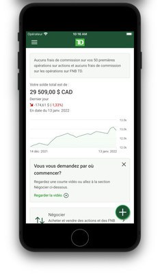NégociTitres TD (Groupe CNW/TD Bank Group)
