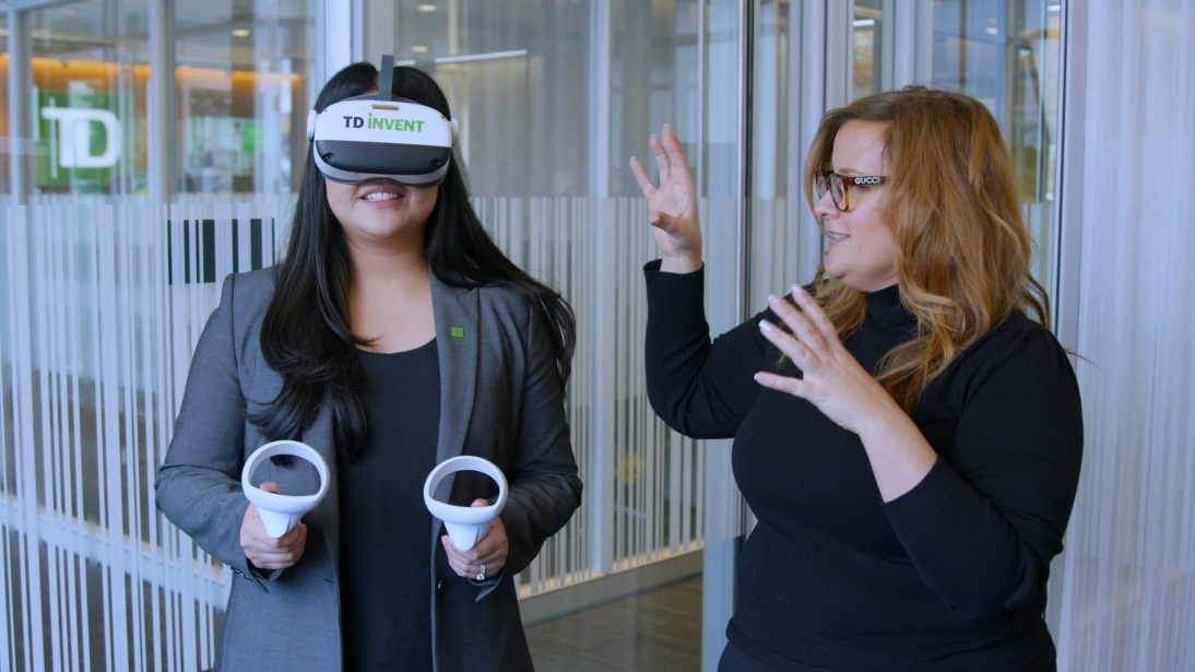 Comment la TD utilise la réalité virtuelle pour sa formation en service à la clientèle