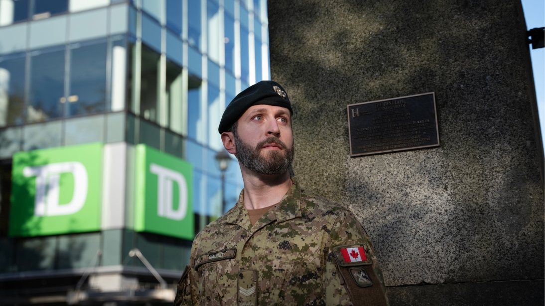 De caporal Gaudet à Gestion de patrimoine TD