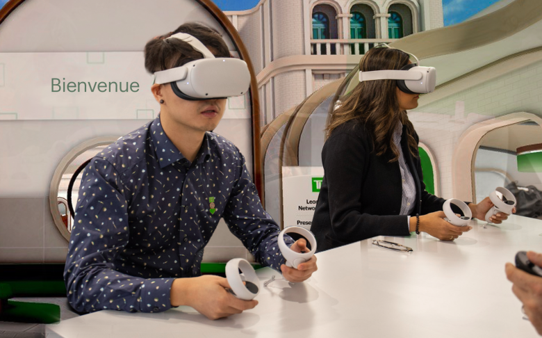 Entrez dans la réalité virtuelle à la TD