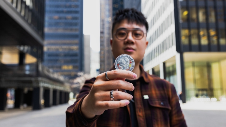 Header Meet the designer behind the TD Year of the Divine Dragon gold and silver rounds