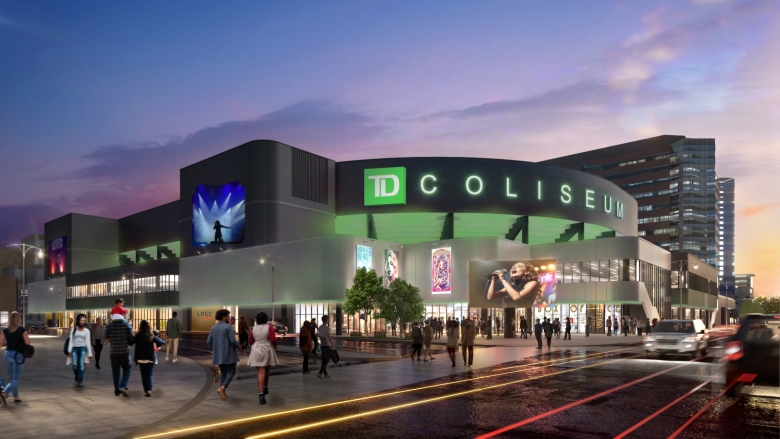 Ouverture du TD Coliseum à Hamilton cette année