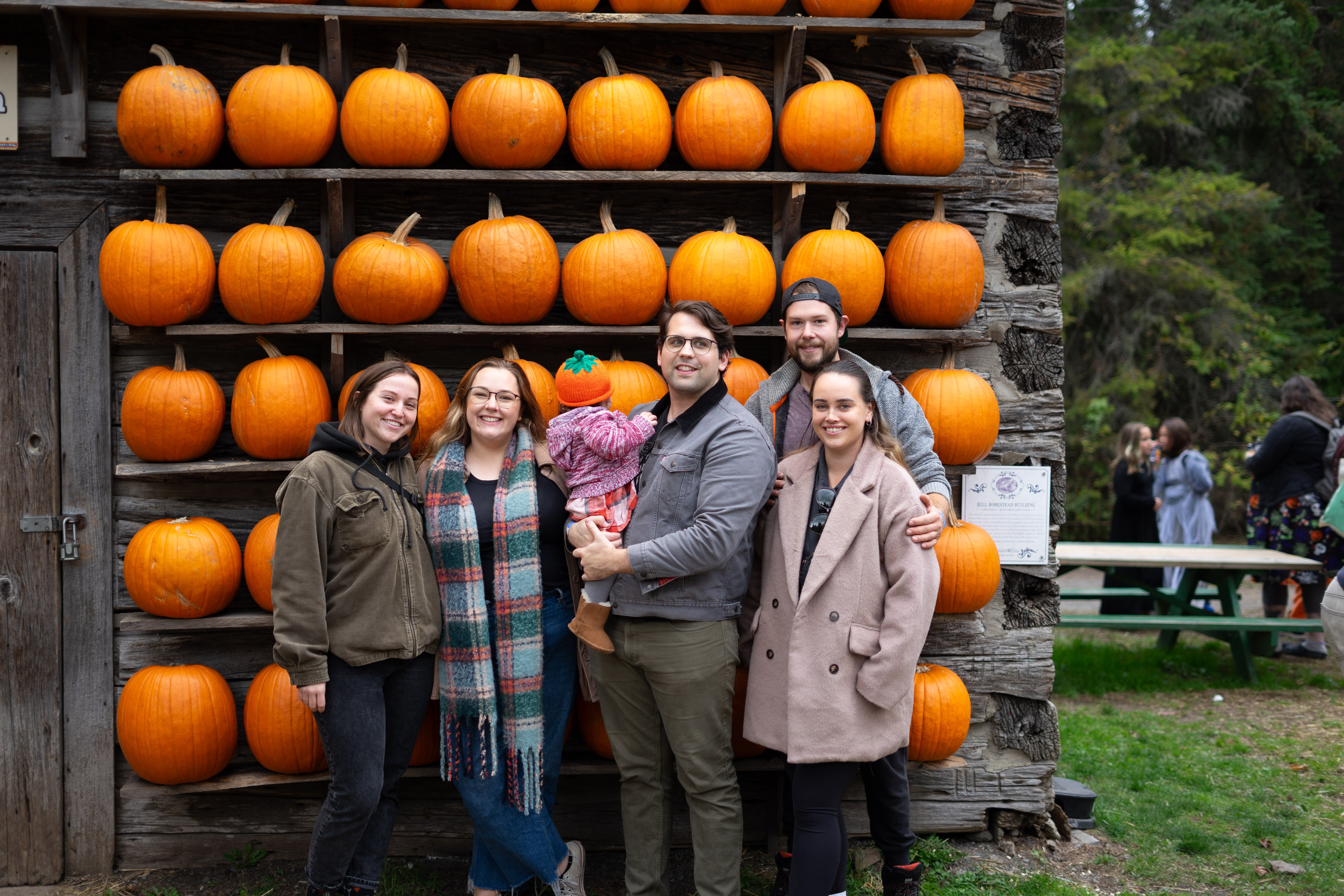 Pumpkin Days 2023 Family Photo Pumpkin Wall 1